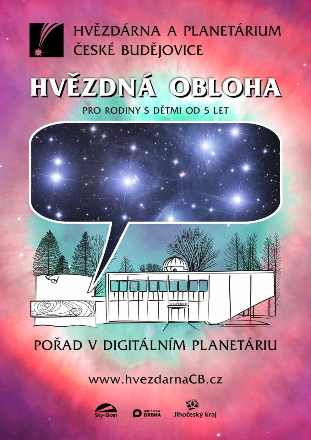 Hvězdná obloha pro děti